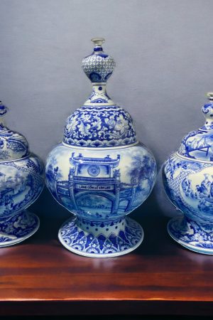 BỘ 3 SẢN PHẨM LÀNG NGHỀ GỐM SỨ KIM LAN XƯA VÀ NAY