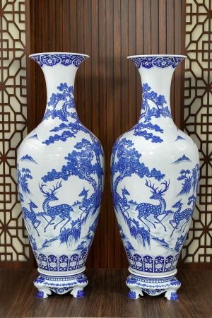 Bảo bình Bách Hạc Quần Tùng 1m3