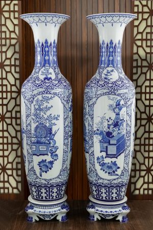 Lộc bình Tứ Cảnh Cổ Đồ 2023 (1m4 và 1m53)