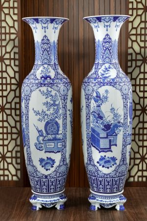 Lộc bình Tứ Cảnh Cổ Đồ 2023 (1m4 và 1m53)