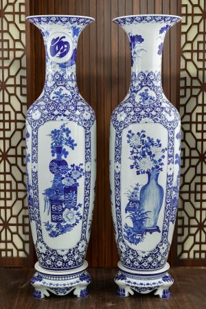 Lộc bình Tứ Cảnh Cổ Đồ 2023 (1m4 và 1m53)